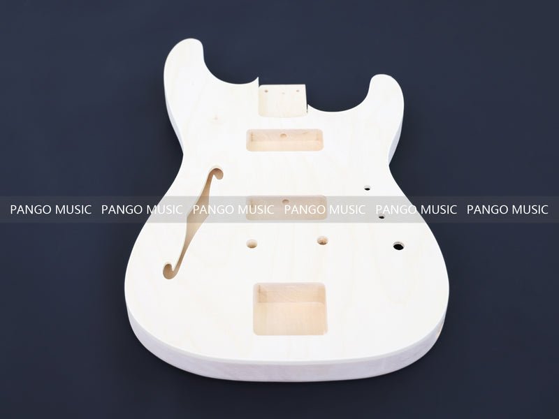 TL Style Semi Hollow Body DIY Electric Guitar Kit (PTL-628X)