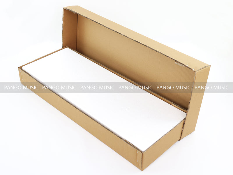 LP Custom Style Blue Electric Guitar with Flamed Maple Top (CST-013F, No Logo, Fast Shipping, Tariff-free)