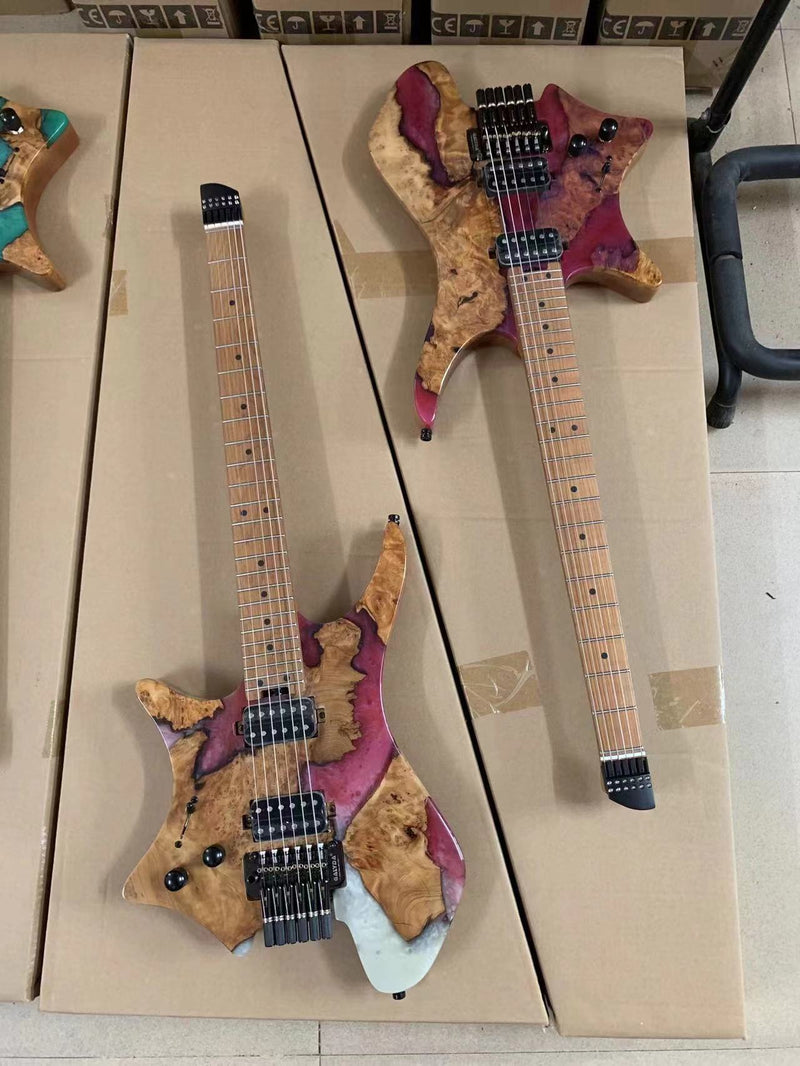 PANGO MUSIC New Headless Style Left Hand Electric Guitar (PTH-089)