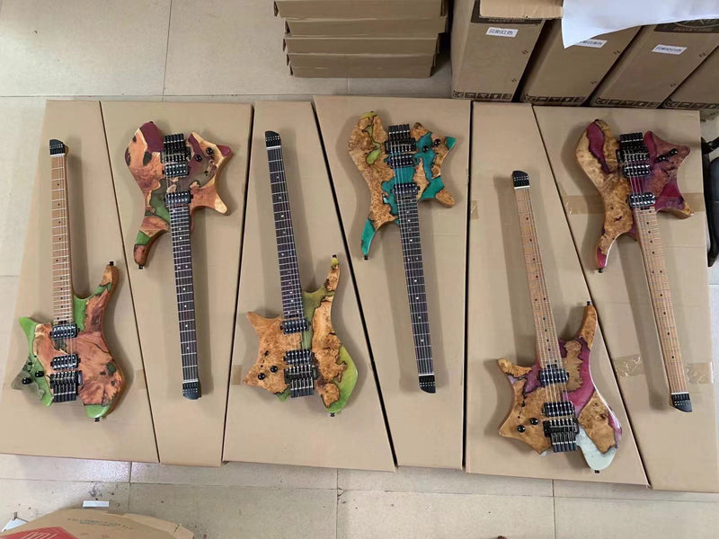 PANGO MUSIC New Headless Style Left Hand Electric Guitar (PTH-089)