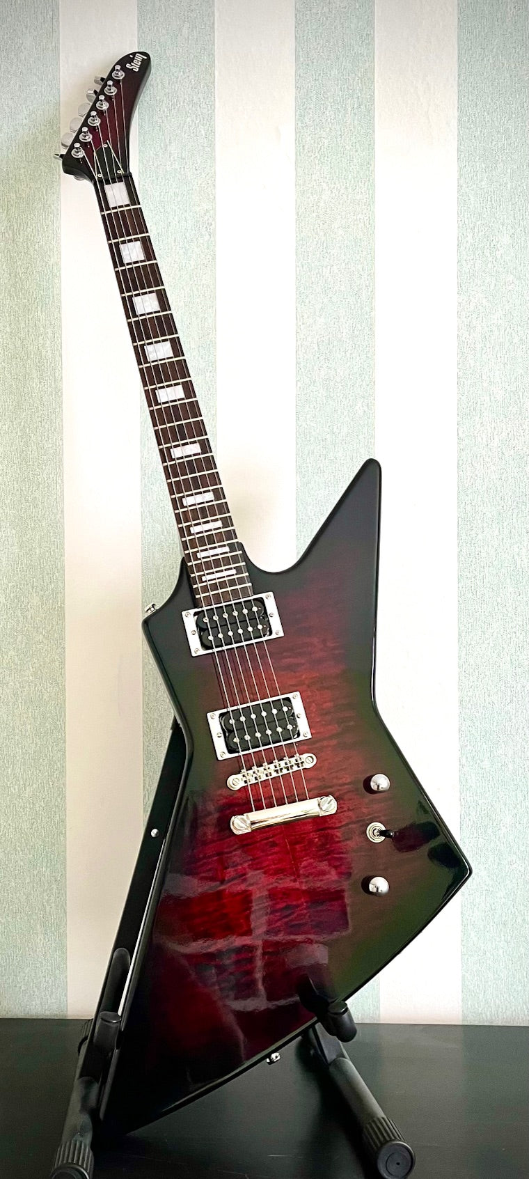 Explorer Style DIY Electric Guitar Kit (PEX-618) — Guitar Kit Shop