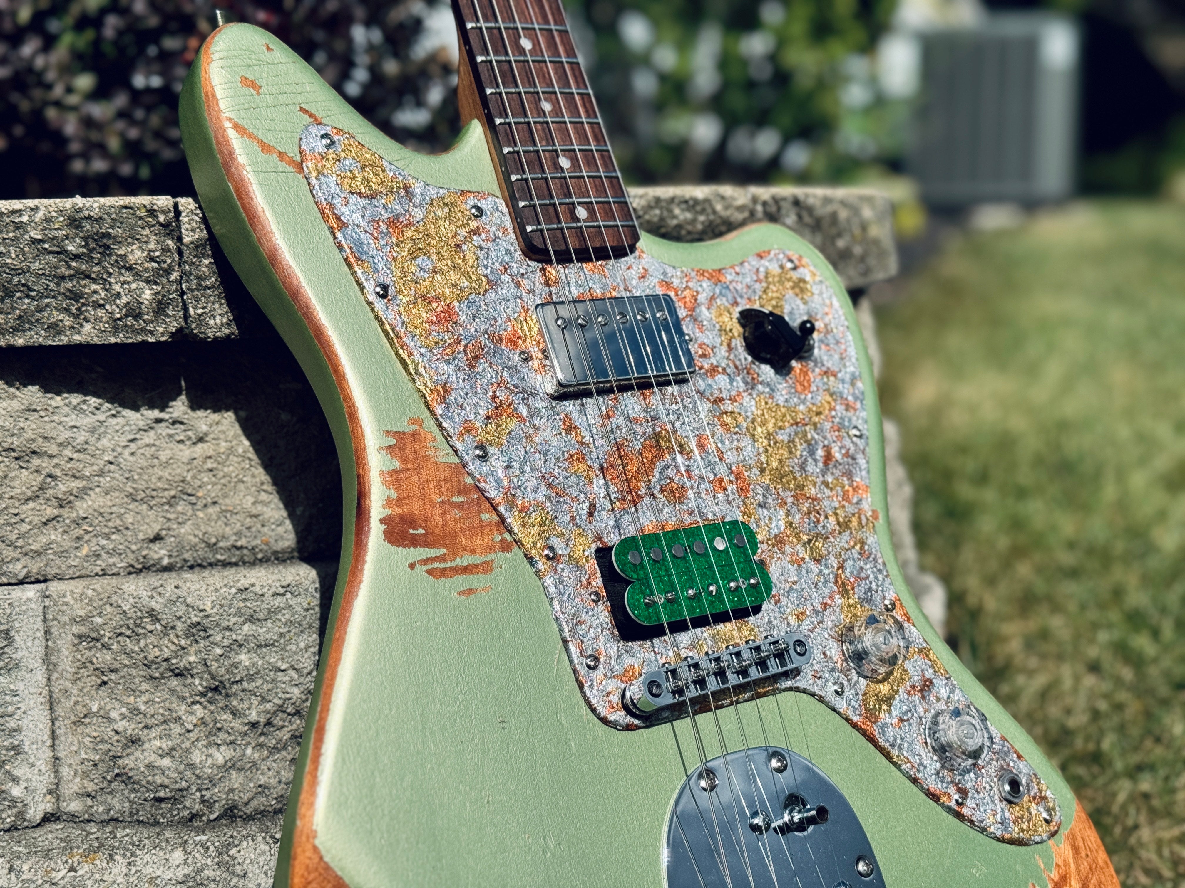 Jazzmaster Style DIY Electric Guitar Kit (PJM-801) — Guitar Kit Shop