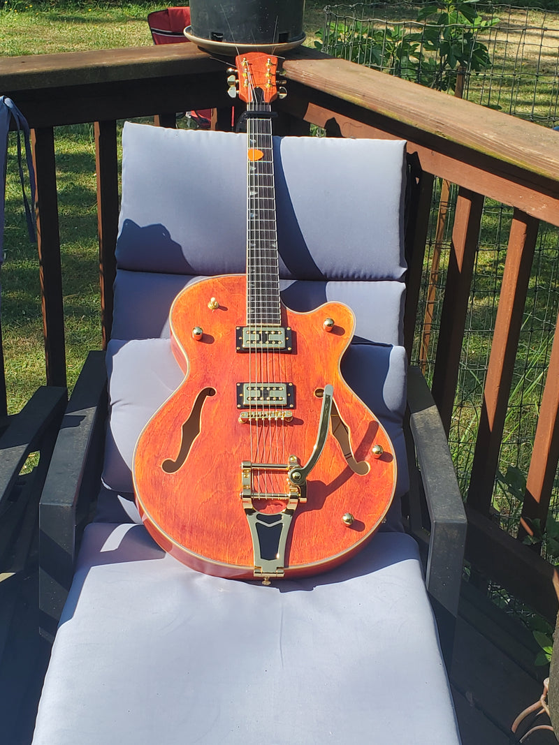 Hollow Body L5 DIY Electric Guitar Kit (PL5-924)