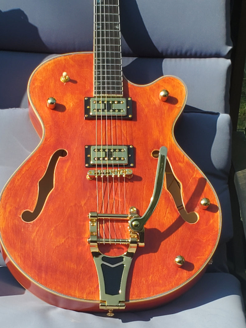 Hollow Body L5 DIY Electric Guitar Kit (PL5-924)