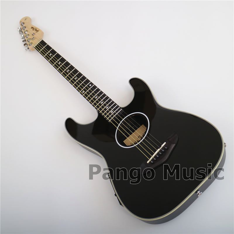 PANGO MUSIC Round Back Acoustic Electric Guitar (PRB-005)