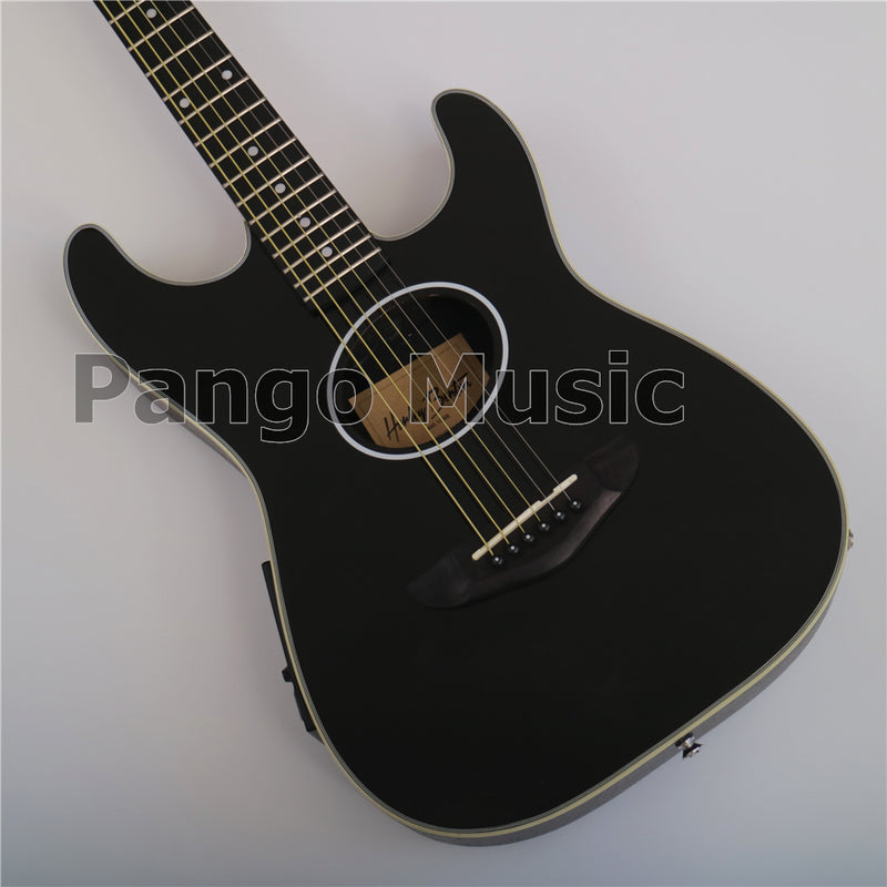 PANGO MUSIC Round Back Acoustic Electric Guitar (PRB-005)