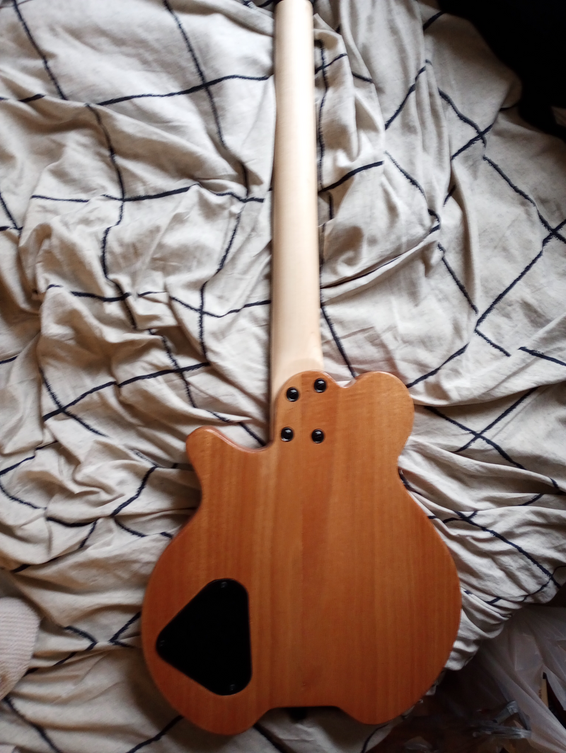 Headless Style Semi Hollow Body DIY Electric Guitar Kit (PTM-152)