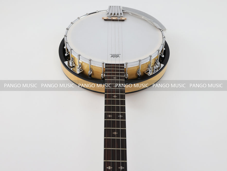 PANGO MUSIC Wood Color 5 Strings Banjo (HDB-503)