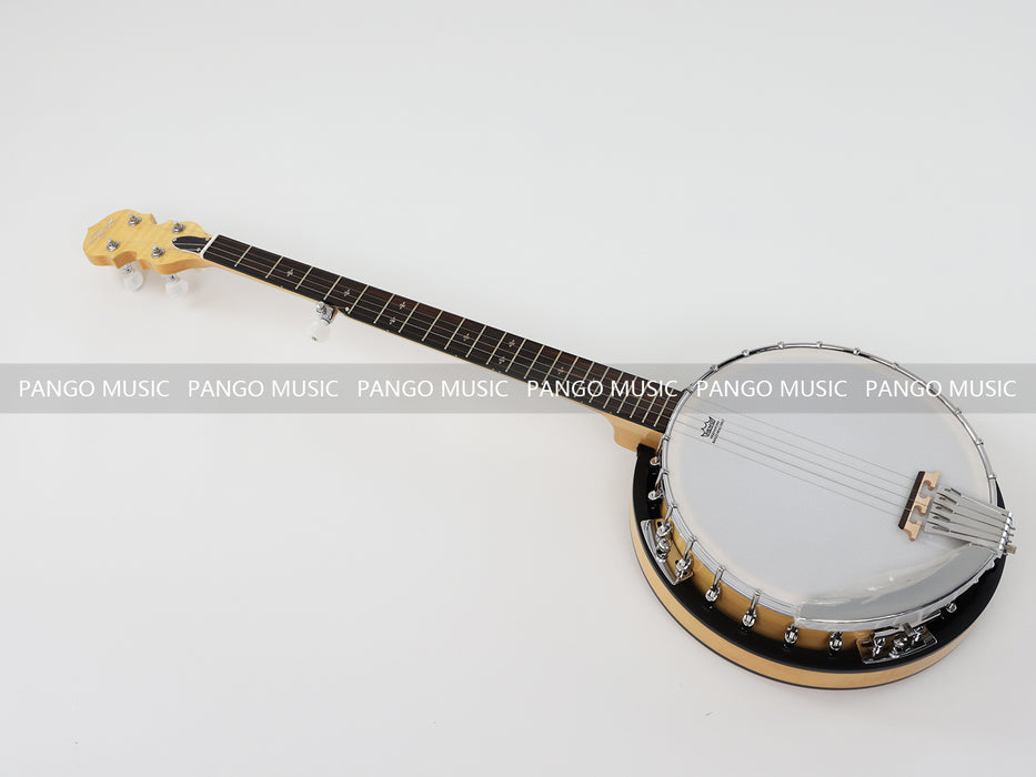 PANGO MUSIC Wood Color 5 Strings Banjo (HDB-503)