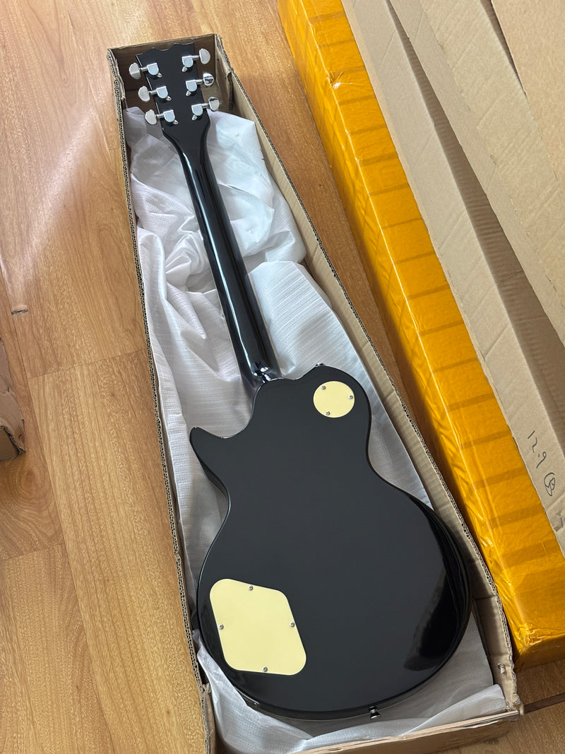 PANGO MUSIC XG Series XLP Custom Electric Guitar with Flamed Maple Top (XLP-109)
