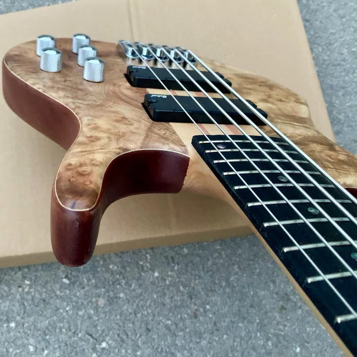 5 Strings Neck Through Electric Bass Guitar (YMZ-193S)