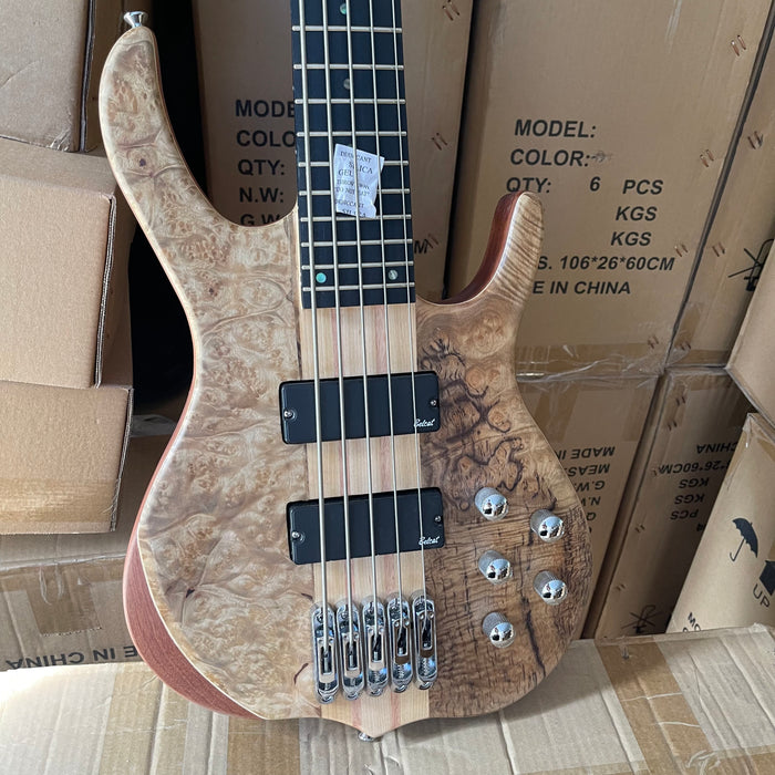 5 Strings Neck Through Electric Bass Guitar (YMZ-193)