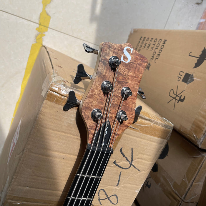 5 Strings Neck Through Electric Bass Guitar (YMZ-193)