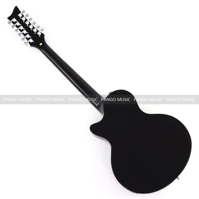 PANGO Music 12-String Semi-Hollow Body Electric Guitar (YMZ-230X)