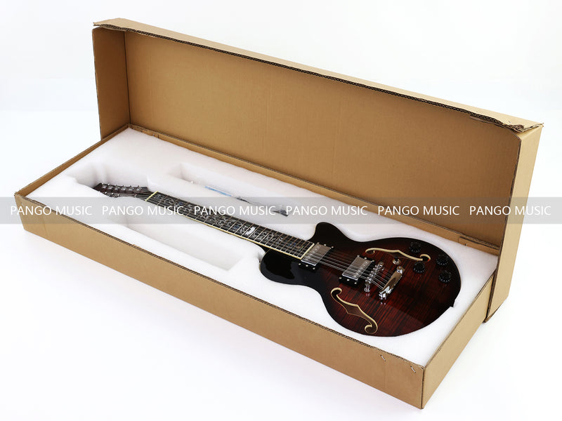 PANGO Music 12-String Semi-Hollow Body Electric Guitar (YMZ-230)