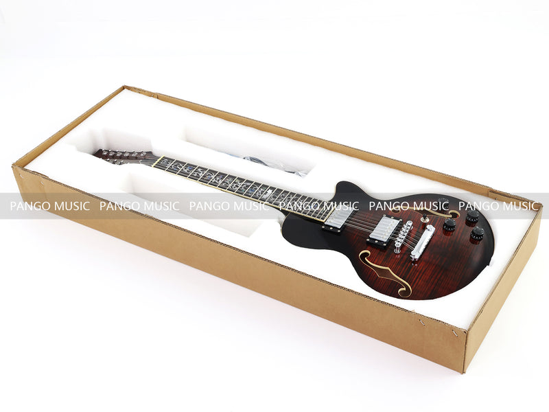 PANGO Music 12-String Semi-Hollow Body Electric Guitar (YMZ-230)