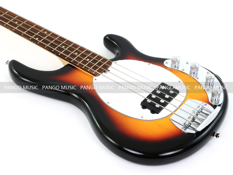 PANGO Music 4 String Gloss Vintage Sunburst Electric Bass Guitar (YMZ-206X)
