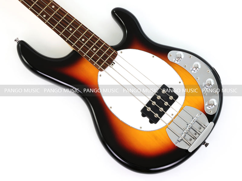 PANGO Music 4 String Gloss Vintage Sunburst Electric Bass Guitar (YMZ-206X)