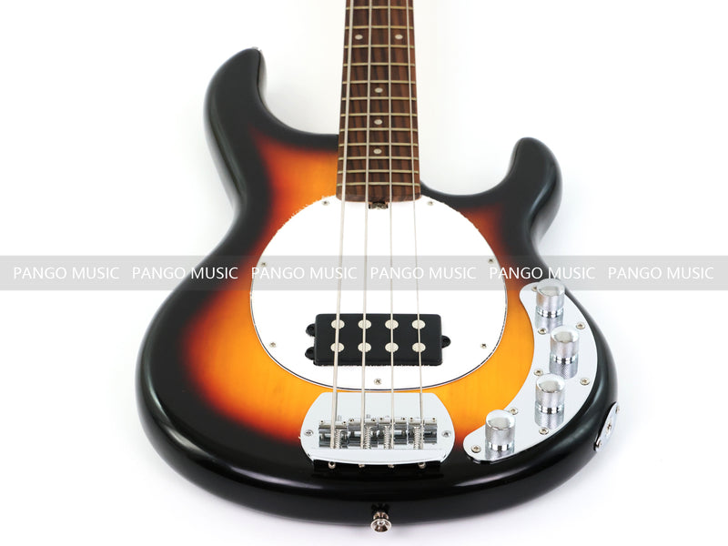 PANGO Music 4 String Gloss Vintage Sunburst Electric Bass Guitar (YMZ-206X)