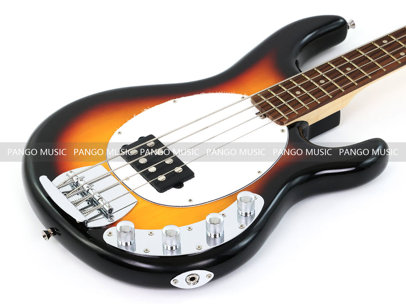 PANGO Music 4 String Gloss Vintage Sunburst Electric Bass Guitar (YMZ-206X)
