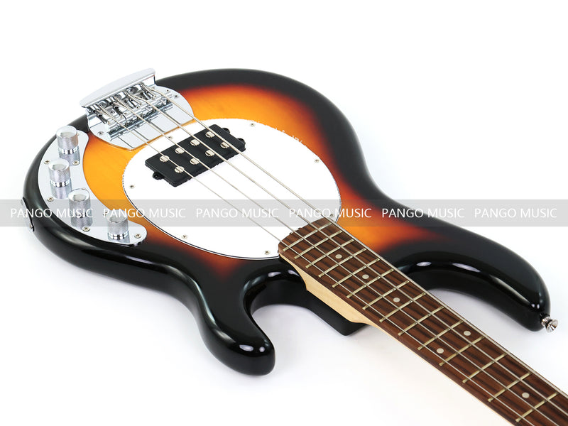 PANGO Music 4 String Gloss Vintage Sunburst Electric Bass Guitar (YMZ-206X)