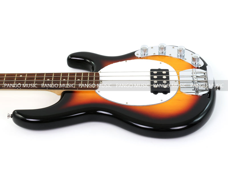 PANGO Music 4 String Gloss Vintage Sunburst Electric Bass Guitar (YMZ-206X)