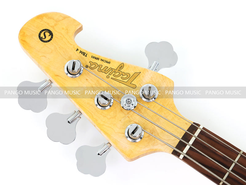 PANGO Music 4 String Gloss Vintage Sunburst Electric Bass Guitar (YMZ-206X)