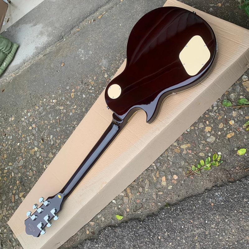 LP Standard Style Electric Guitar with Modern Headstock & Gloss Finish (YMZ-024)