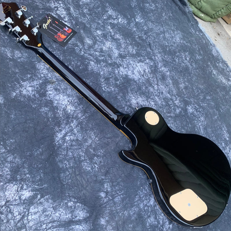 PANGO Music LP Style Electric Guitar with Metallic Sparkling Finish(YMZ-225)