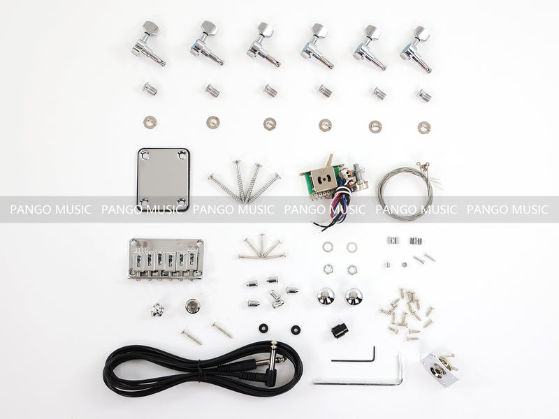 Semi Hollow Body Tele Style DIY Electric Guitar Kit (PTL-002)