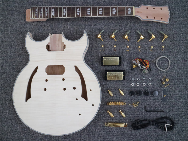 Hollow Body DIY Electric Guitar Kit (PHB-760F)