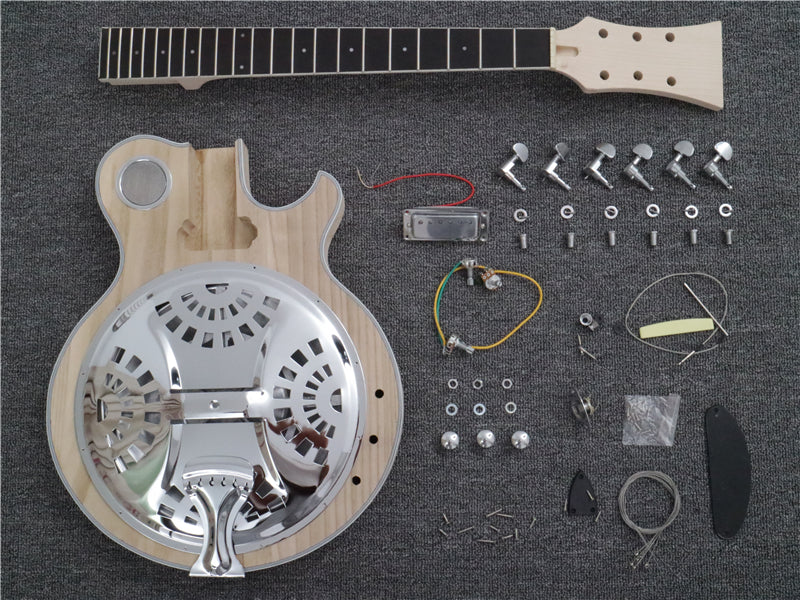 Resonator Style DIY Electric Guitar Kit (PHB-901)