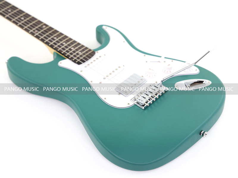 6-String ST-Style Electric Guitar with Matte Teal Finish (PHY-167F, Fast Shipping, Tariff-free)