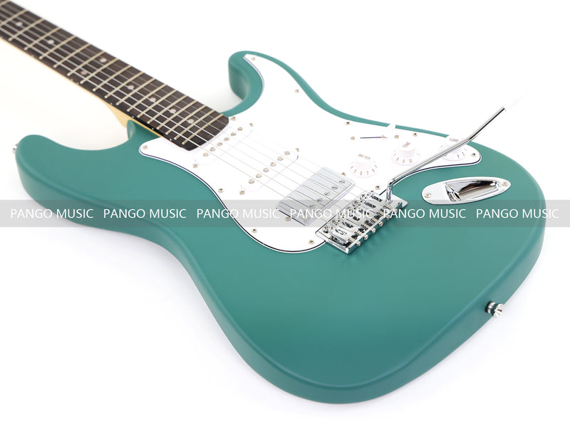 6-String ST-Style Electric Guitar with Matte Teal Finish (PHY-167F, Fast Shipping, Tariff-free)