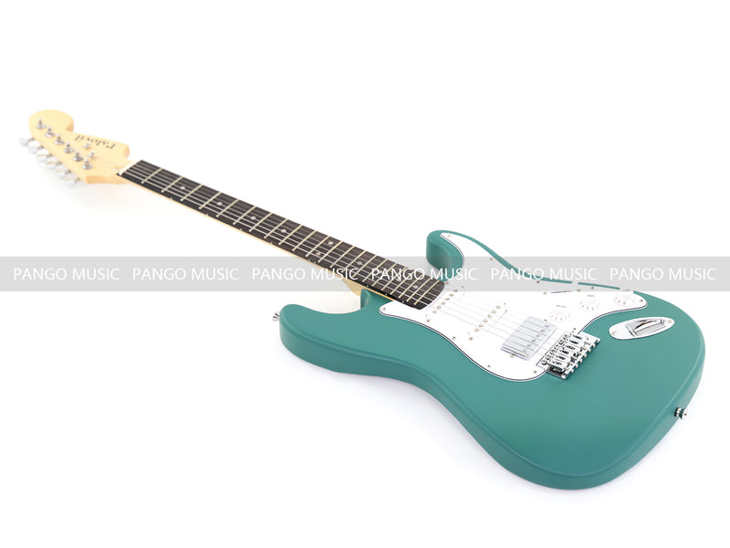 6-String ST-Style Electric Guitar with Matte Teal Finish (PHY-167F, Fast Shipping, Tariff-free)