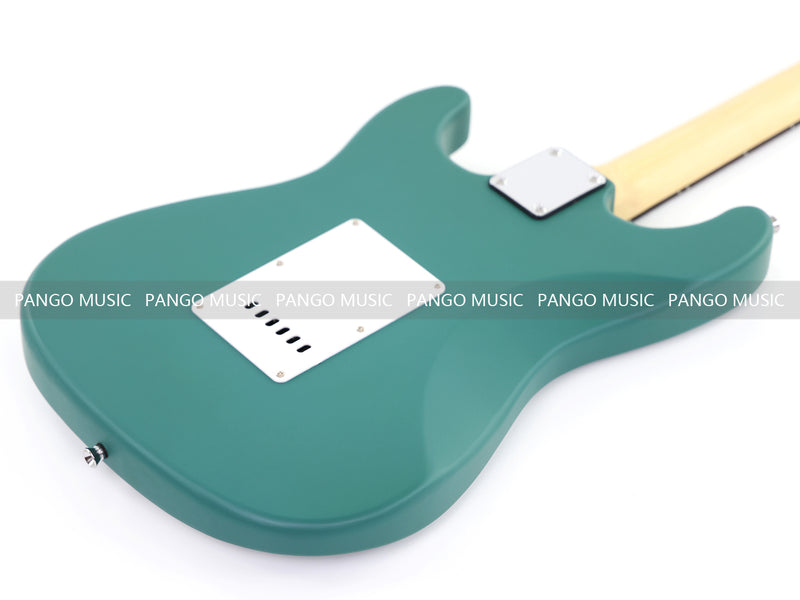 6-String ST-Style Electric Guitar with Matte Teal Finish (PHY-167F, Fast Shipping, Tariff-free)