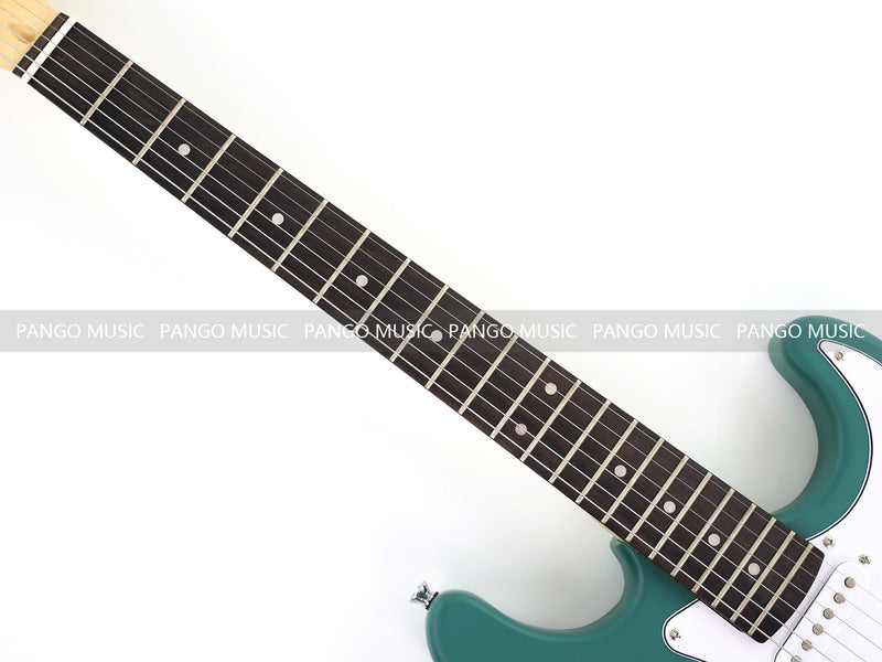 6-String ST-Style Electric Guitar with Matte Teal Finish (PHY-167F, Fast Shipping, Tariff-free)