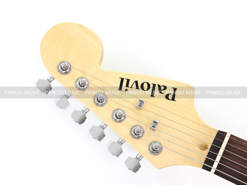 6-String ST-Style Electric Guitar with Gloss Black Finish (PHY-168F, Fast Shipping, Tariff-free)