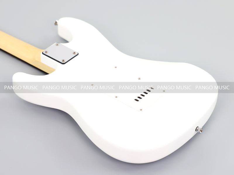 6-String ST-Style Electric Guitar with Gloss White Finish (PHY-169F, Fast Shipping, Tariff-free)