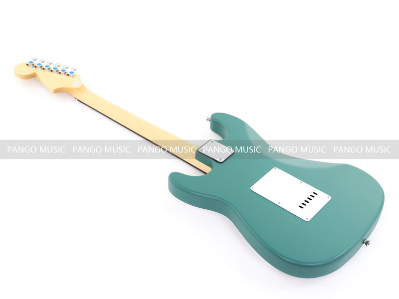 6-String ST-Style Electric Guitar with Matte Teal Finish (PHY-170F, Fast Shipping, Tariff-free)