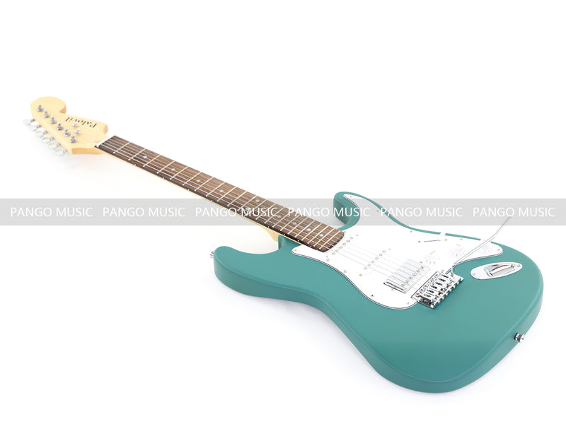 6-String ST-Style Electric Guitar with Matte Teal Finish (PHY-170F, Fast Shipping, Tariff-free)
