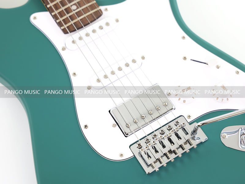 6-String ST-Style Electric Guitar with Matte Teal Finish (PHY-170F, Fast Shipping, Tariff-free)