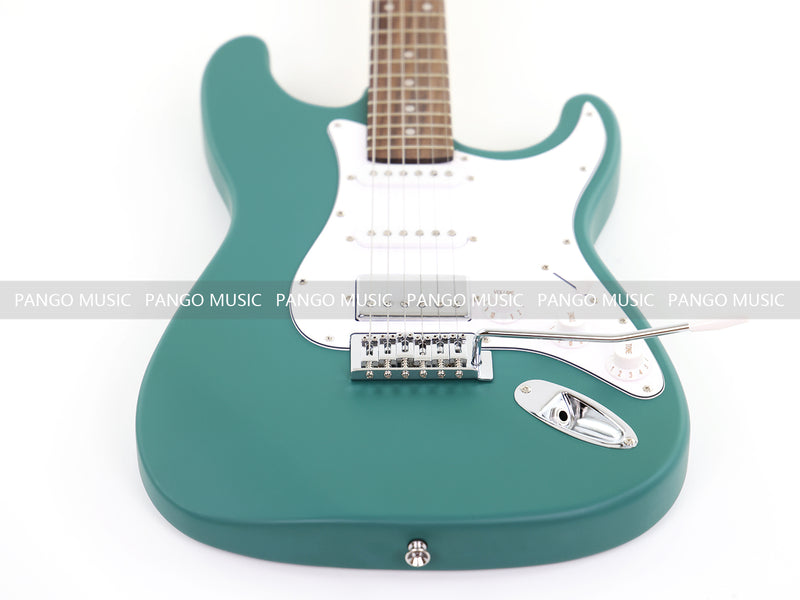 6-String ST-Style Electric Guitar with Matte Teal Finish (PHY-170F, Fast Shipping, Tariff-free)