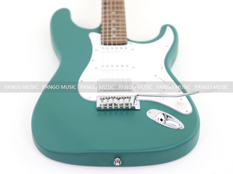 6-String ST-Style Electric Guitar with Matte Teal Finish (PHY-170F, Fast Shipping, Tariff-free)