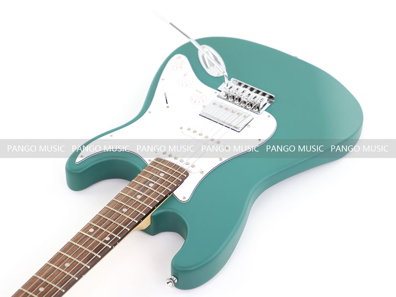 6-String ST-Style Electric Guitar with Matte Teal Finish (PHY-170F, Fast Shipping, Tariff-free)
