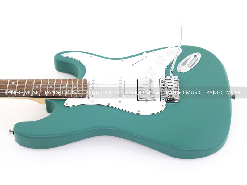 6-String ST-Style Electric Guitar with Matte Teal Finish (PHY-170F, Fast Shipping, Tariff-free)