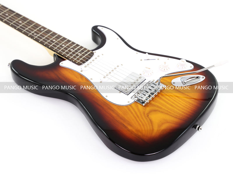 6-String ST-Style Electric Guitar with Gloss Sunburst Finish (PHY-171F, Fast Shipping, Tariff-free)