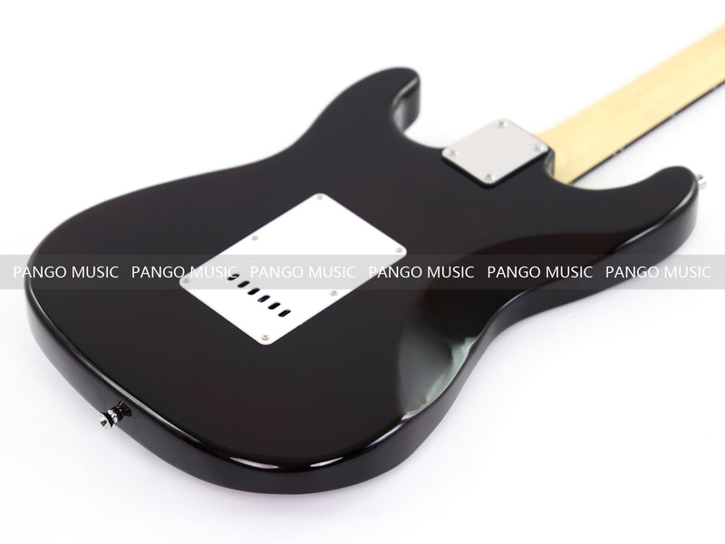 6-String ST-Style Electric Guitar with Gloss Sunburst Finish (PHY-171F, Fast Shipping, Tariff-free)