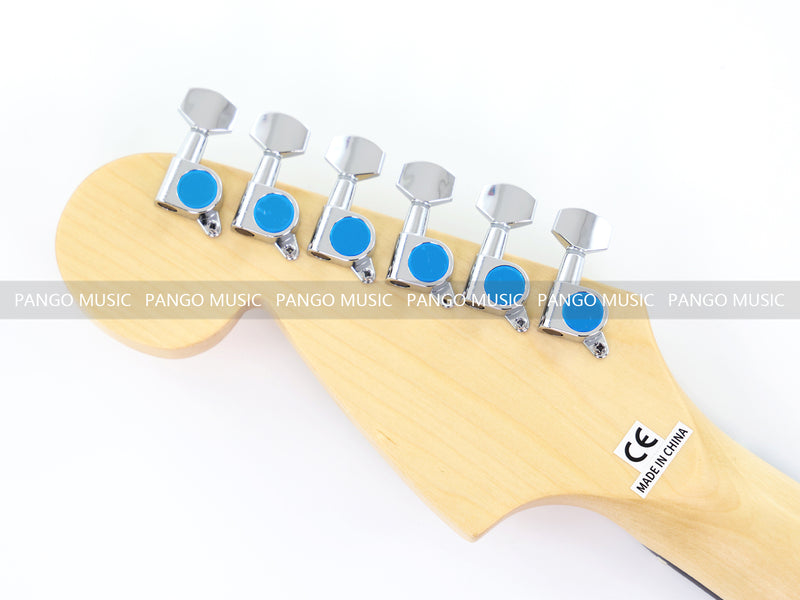 6-String ST-Style Electric Guitar with Gloss Sunburst Finish (PHY-171F, Fast Shipping, Tariff-free)