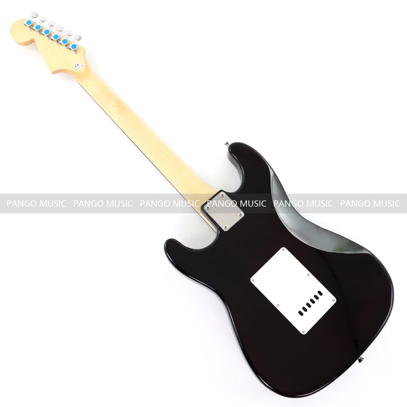 6-String ST-Style Electric Guitar with Gloss Sunburst Finish (PHY-171F, Fast Shipping, Tariff-free)
